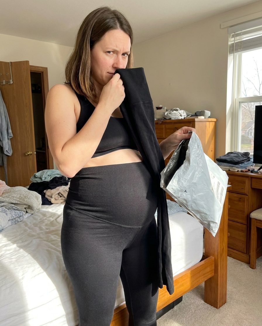 AMIYOYO Umstandsleggings (Amazon)